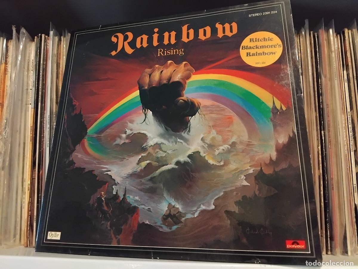 Discos de vinilo: Rainbow &lrm;&ndash; Rising - lp edic. germany 1976 - Foto 1
