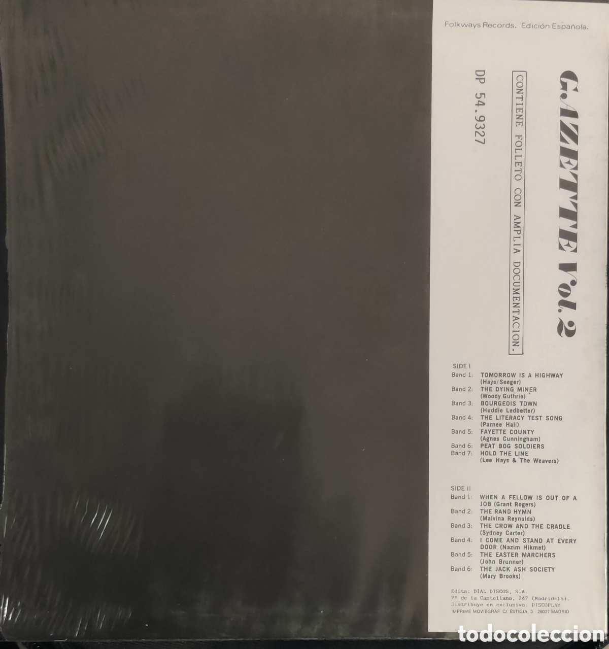 Discos de vinilo: Long Play vinilo Pete Seeger - Foto 2