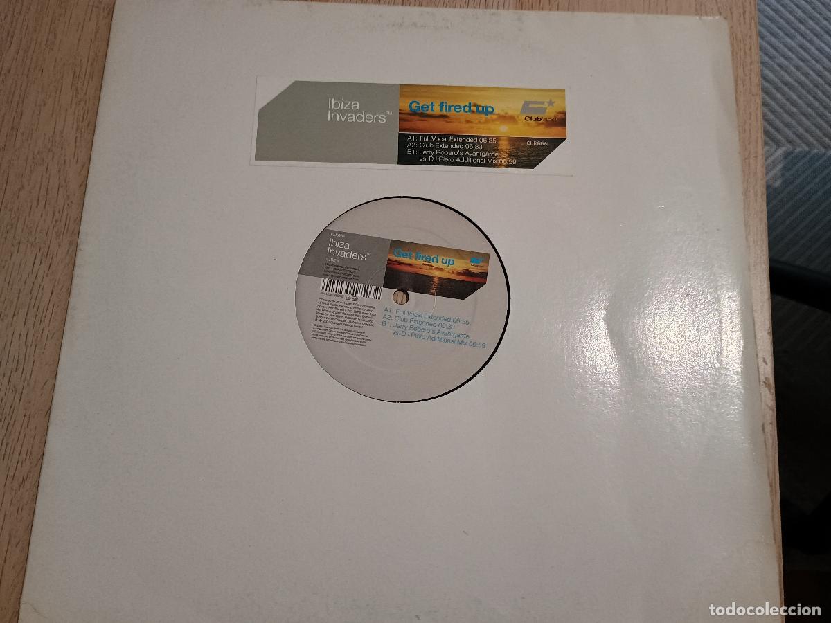 Discos de vinilo: Ibiza Invaders &ndash; Get Fired Up Germany 2001 Electronic House - Foto 2