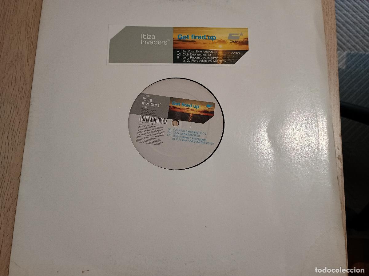 Discos de vinilo: Ibiza Invaders &ndash; Get Fired Up Germany 2001 Electronic House - Foto 1
