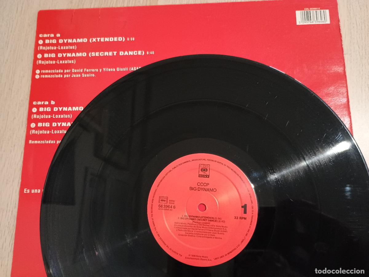Discos de vinilo: CCCP &ndash; Big Dynamo Spain 1996 Electronic, - Foto 3