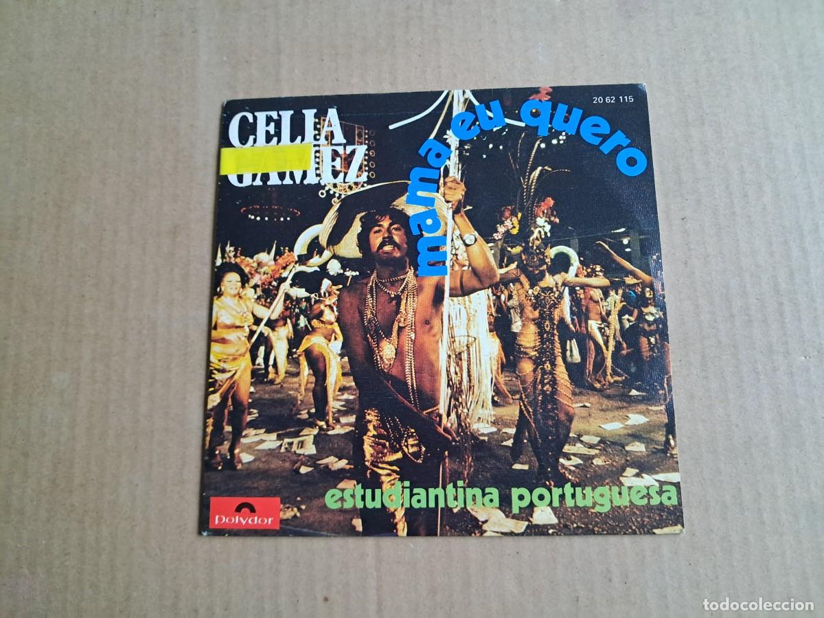 Discos de vinilo: CELIA GAMEZ - MAMA EU QUERO SINGLE 1973 - Foto 1