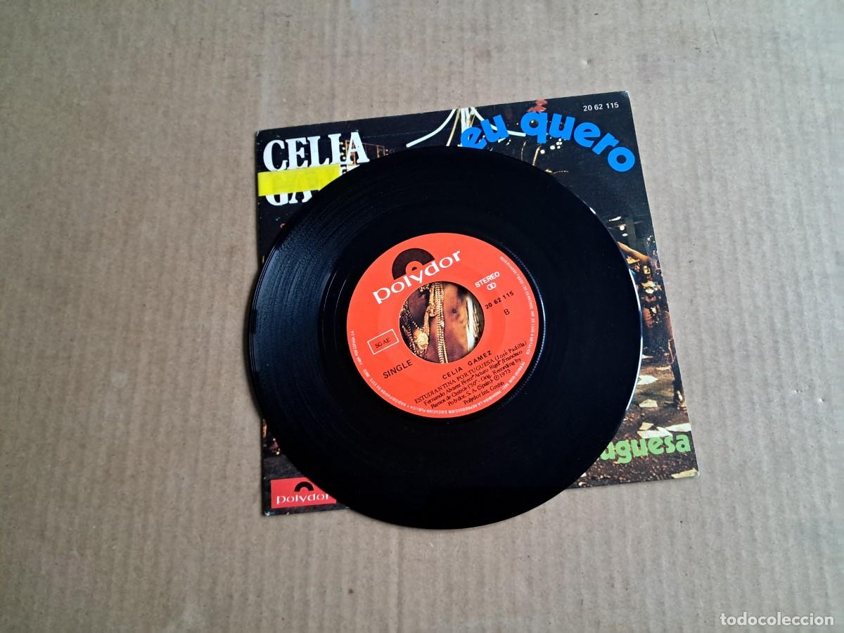 Discos de vinilo: CELIA GAMEZ - MAMA EU QUERO SINGLE 1973 - Foto 2