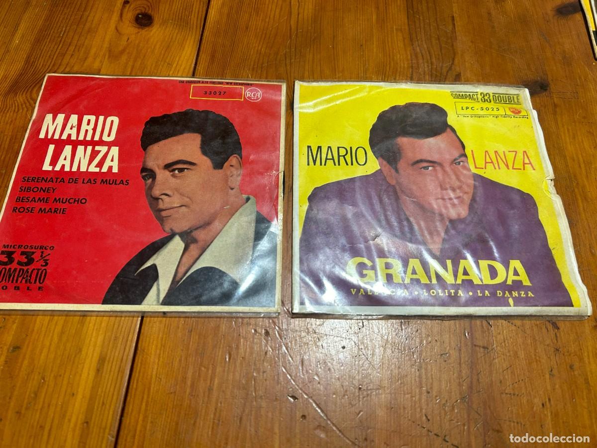 Discos de vinilo: single MARIO LANZA 2 discos - Foto 1