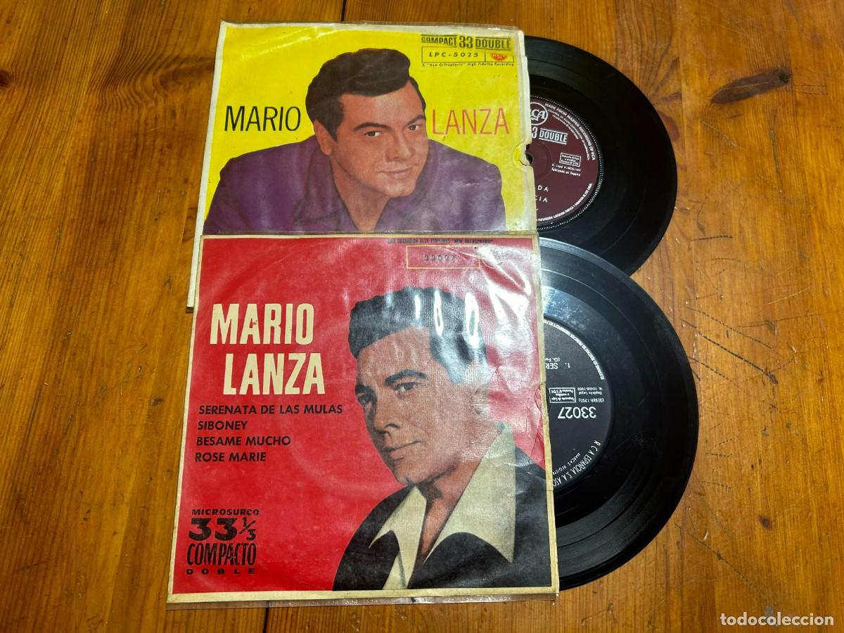 Discos de vinilo: single MARIO LANZA 2 discos - Foto 3