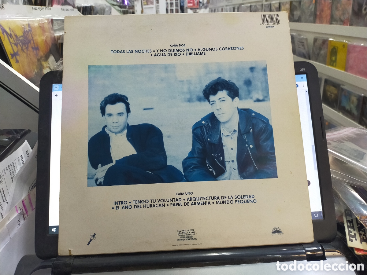 Discos de vinilo: Sonora LP el a&ntilde;o del hurac&aacute;n 1992 - Foto 2