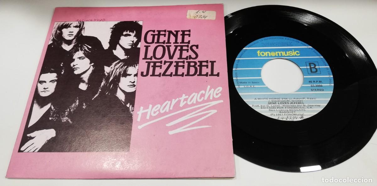 Vinyl records: SCO17-Gene Loves Jezebel - Heartache (7&rdquo;, Single)