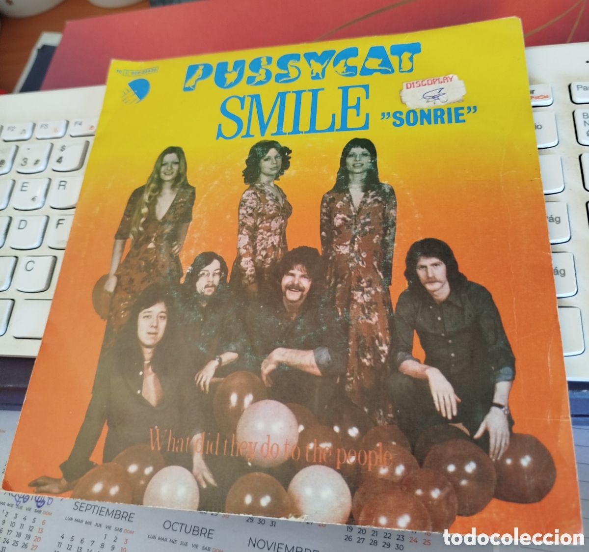 Discos de vinilo: Pussycat - Smile (Sonr&iacute;e) - Foto 1