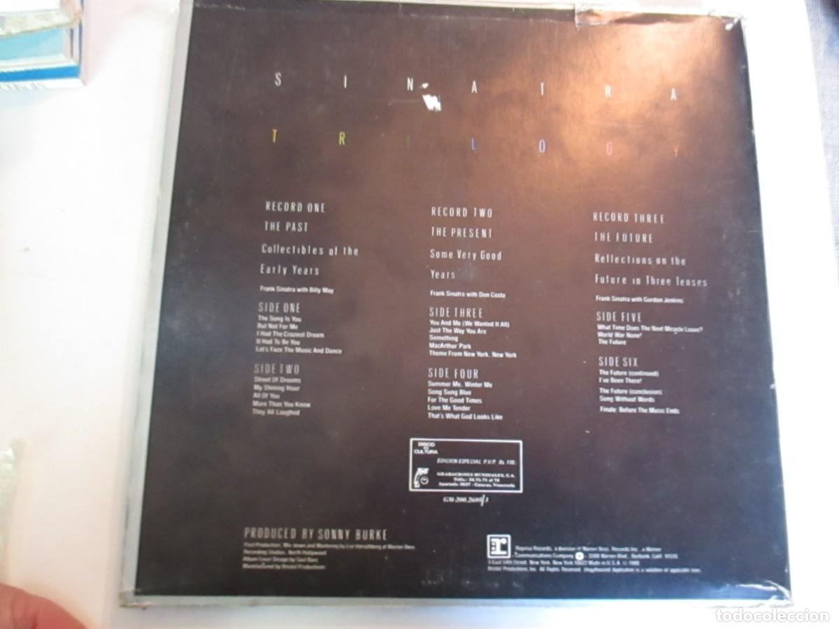Discos de vinilo: SINATRA Trilogy Past , Present, Future Z082 - Foto 2