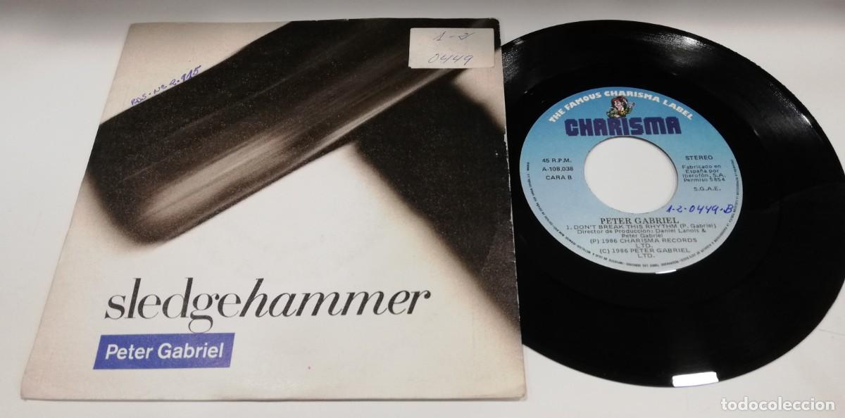 Vinyl records: SCO17-Peter Gabriel - Sledgehammer (7&rdquo;)