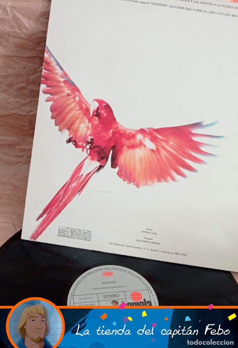 Discos de vinilo: Vinilo de Descanso Dominical, de Mecano (1988) - Foto 6