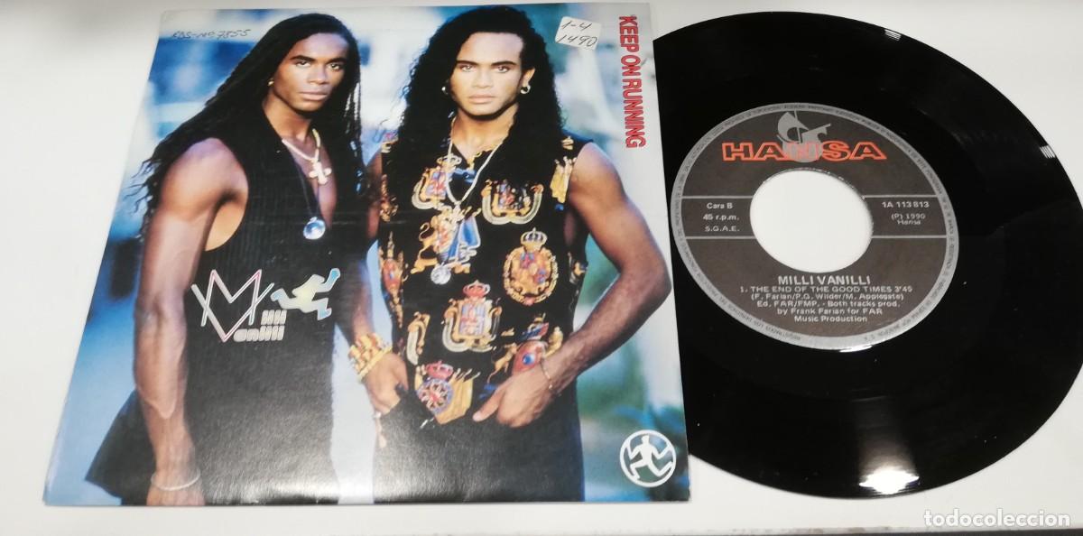 Discos de vinilo: SCO17-Milli Vanilli - Keep On Running (7&rdquo;, Single) - Foto 1