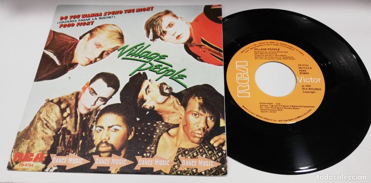 Vinyl records: SCO17-Village People - Do You Wanna Spend The Night (7&rdquo;, Single, Promo)