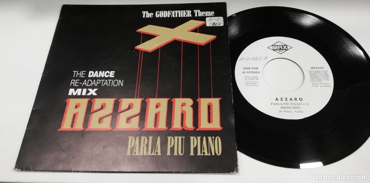 Vinyl records: SCO17-Azzaro - Parla Piu Piano (The Godfather Theme) (The Dance Re-Adaptation Mix) (7&rdquo;, Promo)