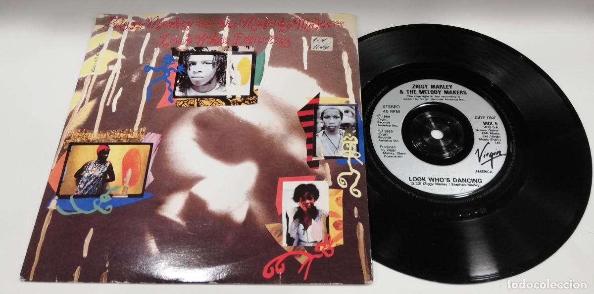 Vinyl records: SCO17-Ziggy Marley And The Melody Makers - Look Who's Dancing (7&rdquo;, Single)