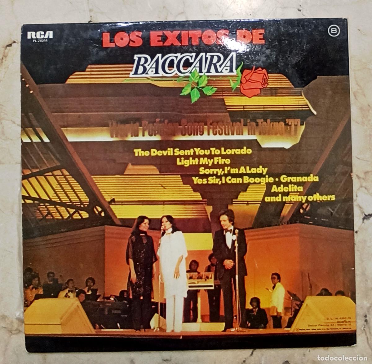 Discos de vinilo: LOS &Eacute;XITOS DE BACCARA - RCA 1979 - Foto 2