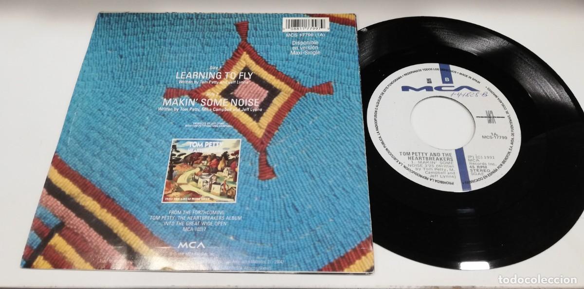 Discos de vinilo: SCO17-Tom Petty And The Heartbreakers - Learning To Fly (7&rdquo;, Single) - Foto 2