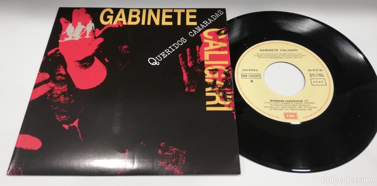 Vinyl records: SCO27-Gabinete Caligari - Queridos Camaradas (7&rdquo;, Single, Promo)