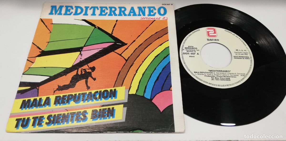 Vinyl records: SCO27-MEDITERRANEO MALA REPUTACION (7&rdquo;, Promo)