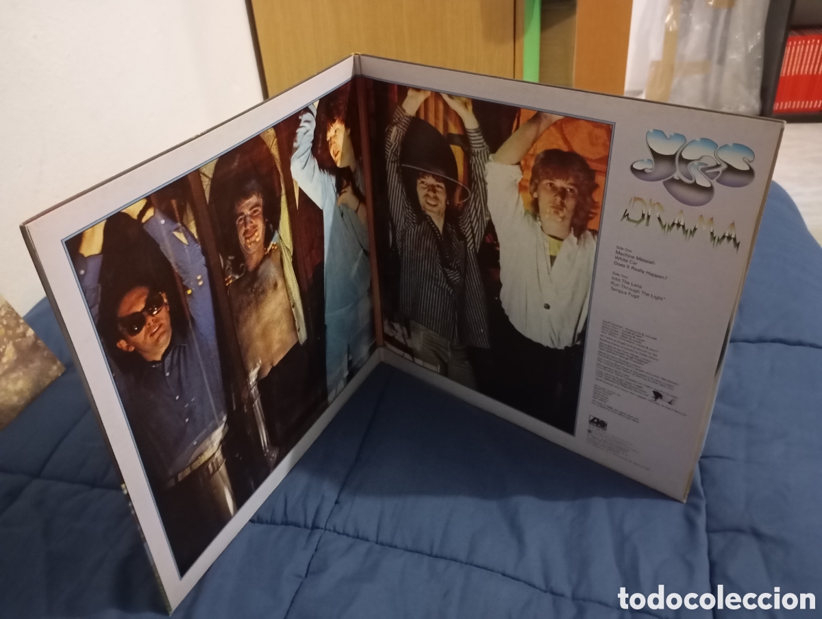 Discos de vinilo: DRAMA - YES - EDICI&Oacute;N ESPA&Ntilde;OLA, 1980 - IMPECABLE - Foto 3
