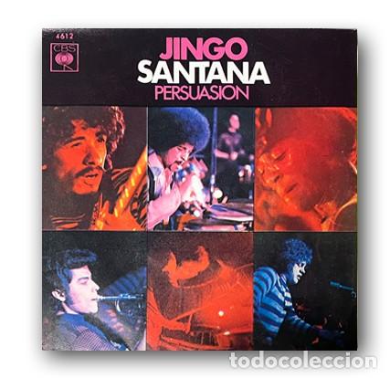 Discos de vinilo: Santana &ndash; Jingo Single 7&rdquo; - Foto 1