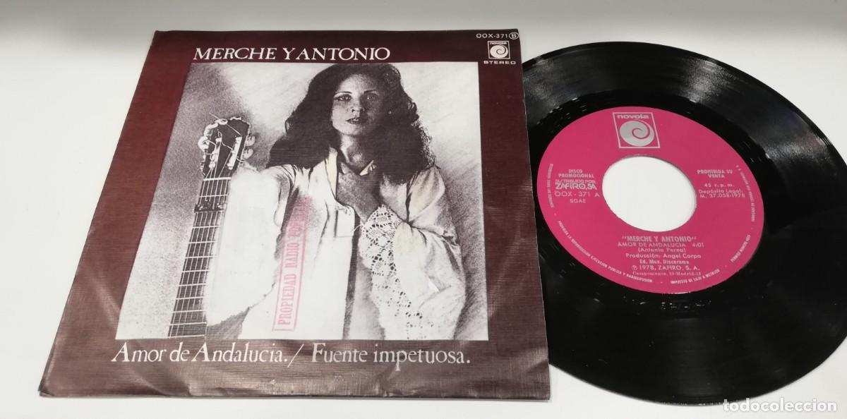 Vinyl records: SCO27-Merche Y Antonio - Amor De Andalucia / Fuente Impetuosa (7&rdquo;)