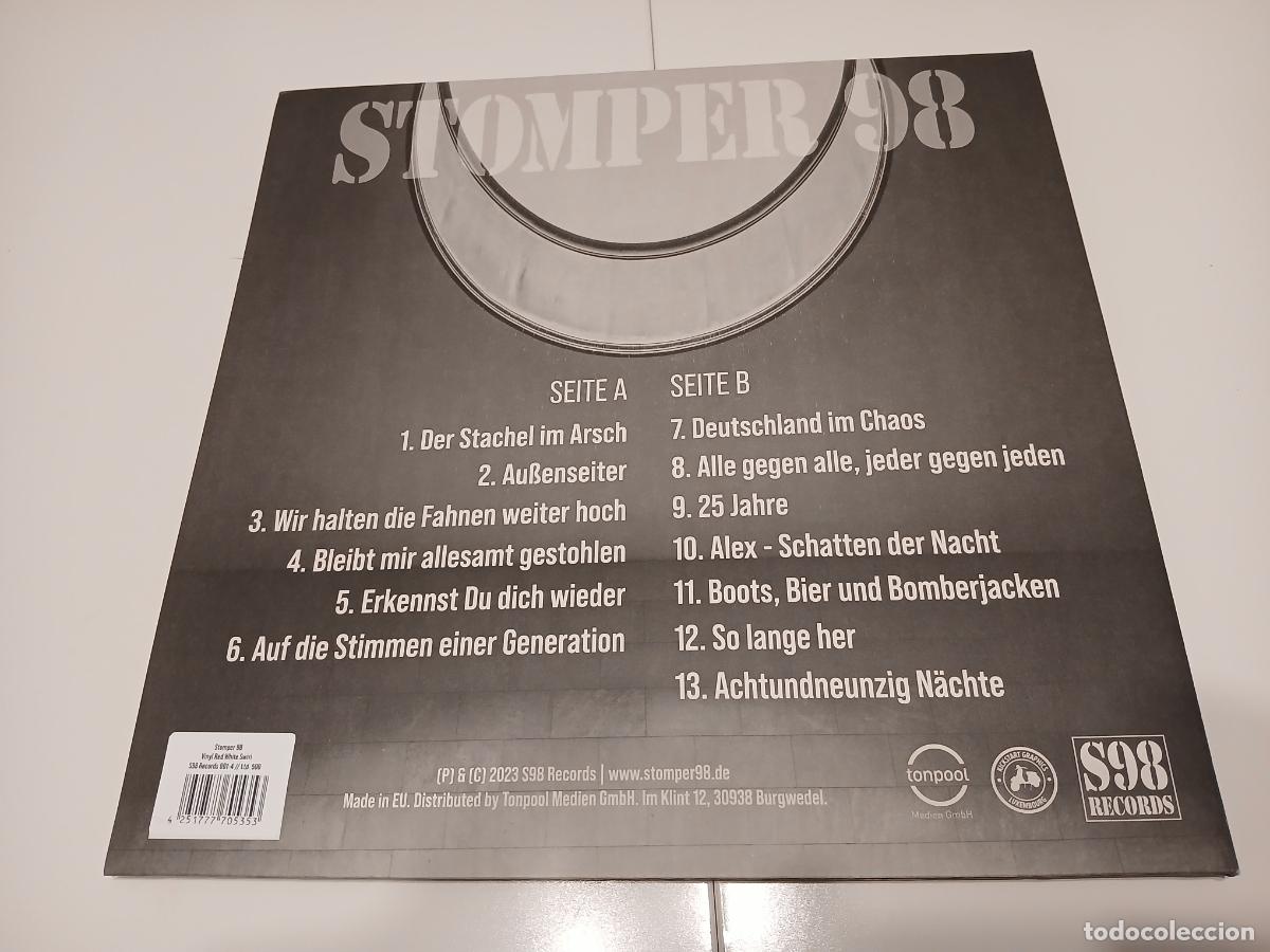 Discos de vinilo: STOMPER 98 -STOMPER 98- (2023) LP DISCO VINILO - Foto 6