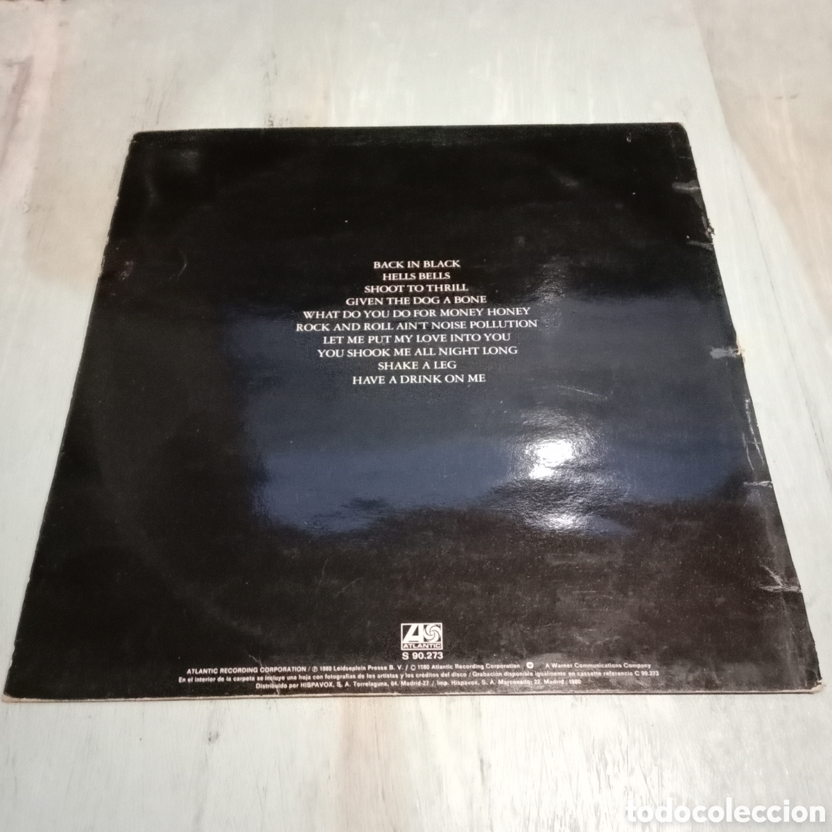 Discos de vinilo: AC/DC - BACK IN BLACK - LP - Foto 2