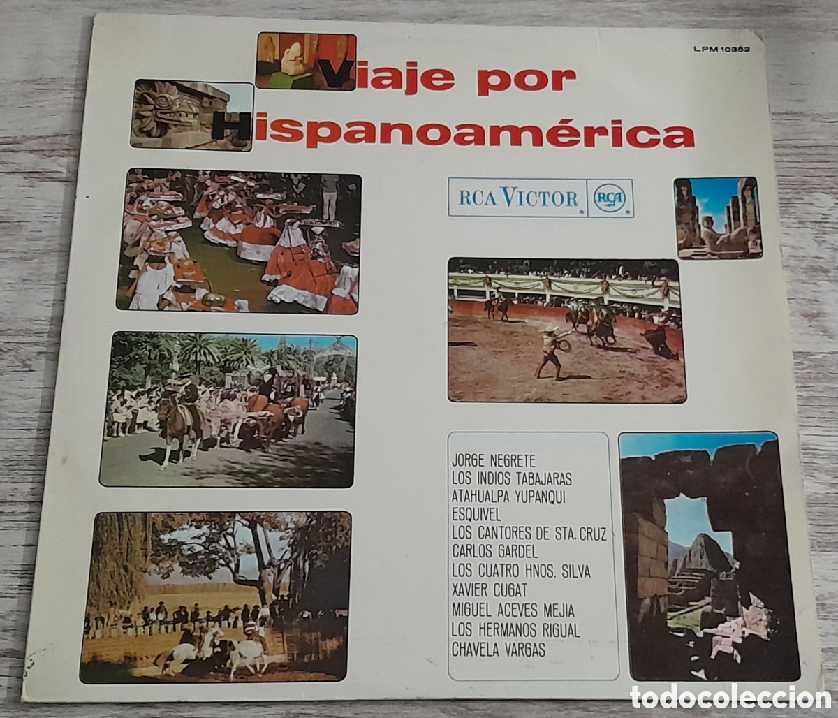 Discos de vinil: VIAJE POR HISPANOAM&Eacute;RICA - RCA 1968