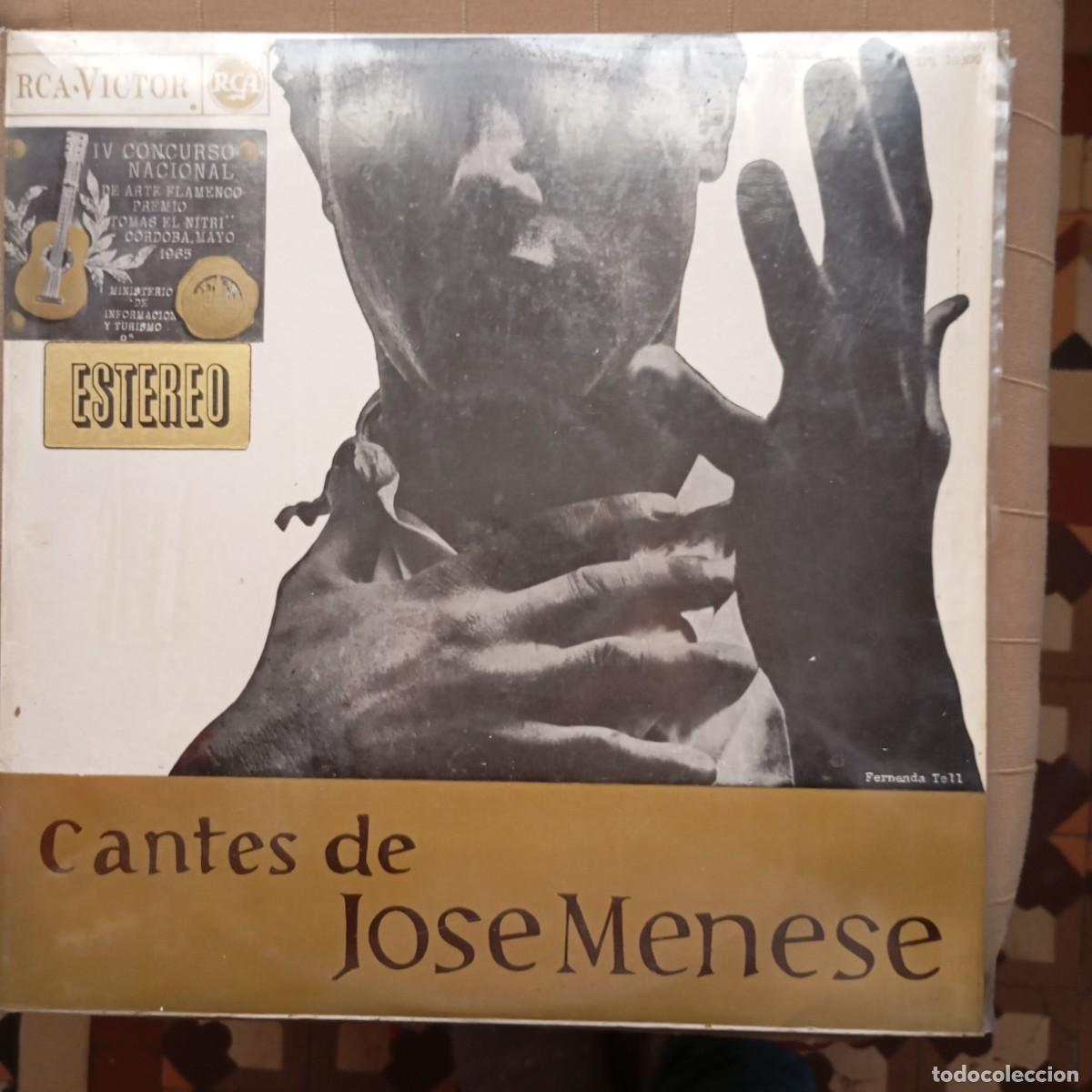 Discos de vinilo: CANTES DE JOSE MENESE. Disco vinilo. - Foto 1