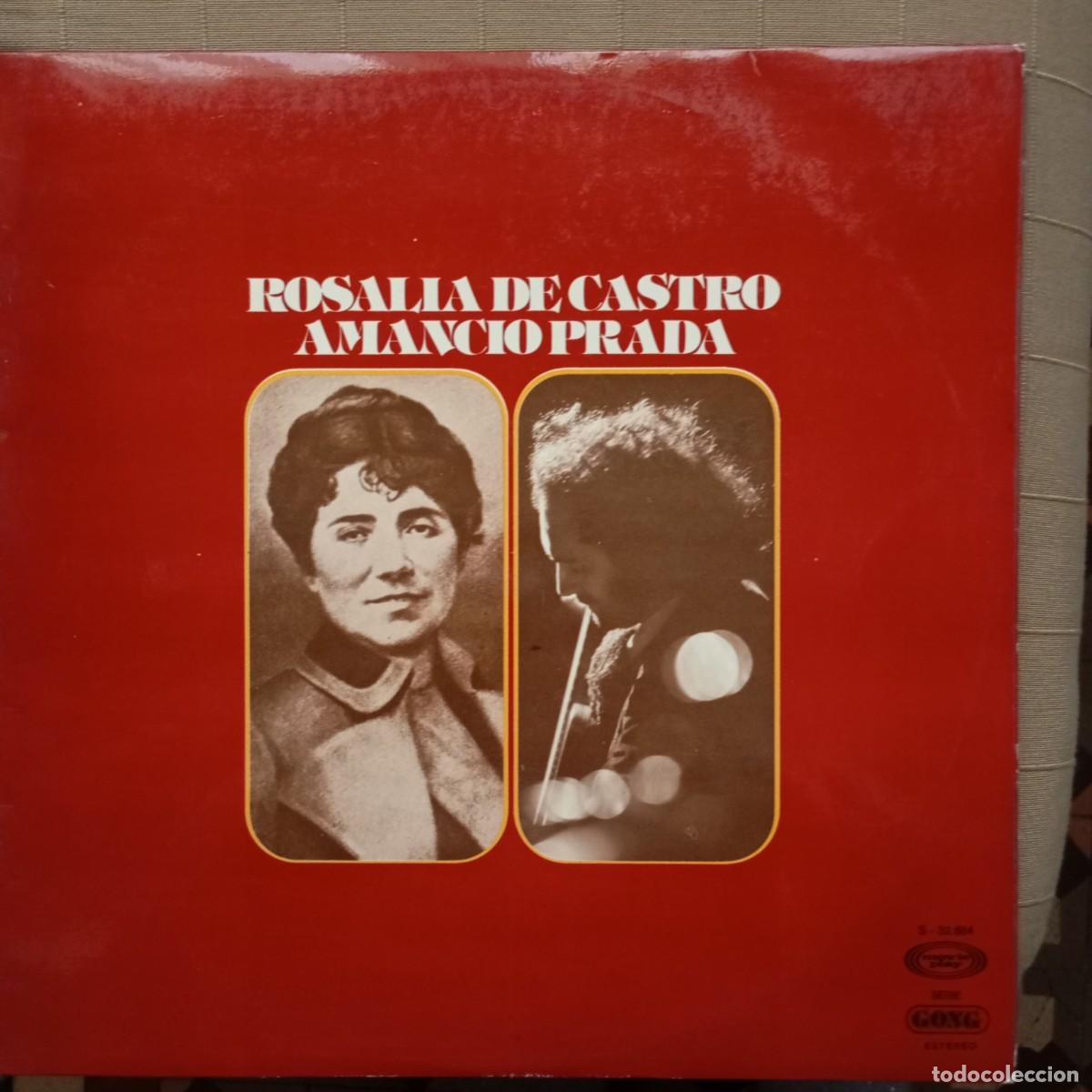 Discos de vinilo: ROSALIA DE CASTRO. AMANCIO PRADA. Disco vinilo. - Foto 1