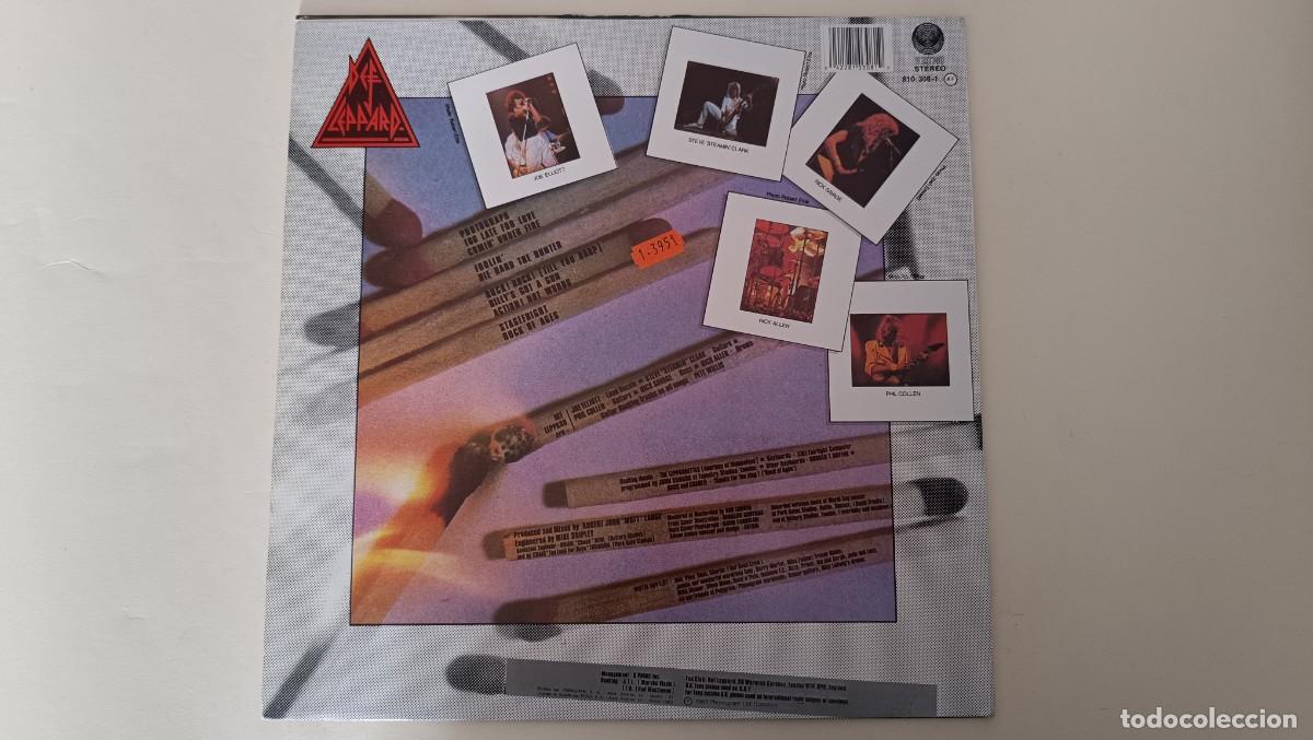 Discos de vinilo: Def Leppard &ndash; Pyromania - Foto 2