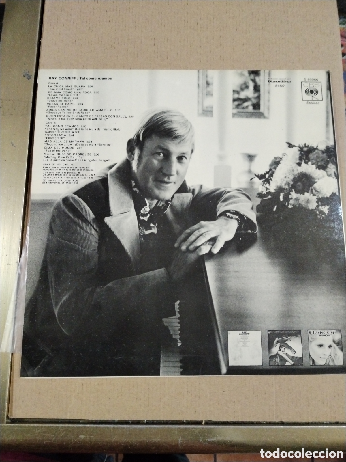 Discos de vinilo: RAY CONNIFF - TAL COMO ERAMOS - Foto 2