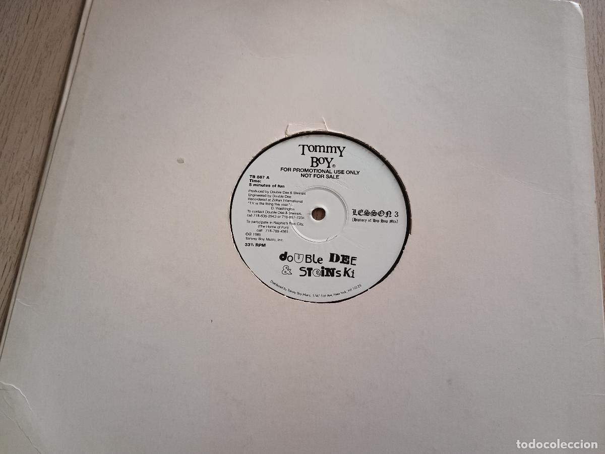 Discos de vinilo: Double Dee & Steinski &ndash; Lessons 1 - 3 Electronic, Hip Hop - Foto 2