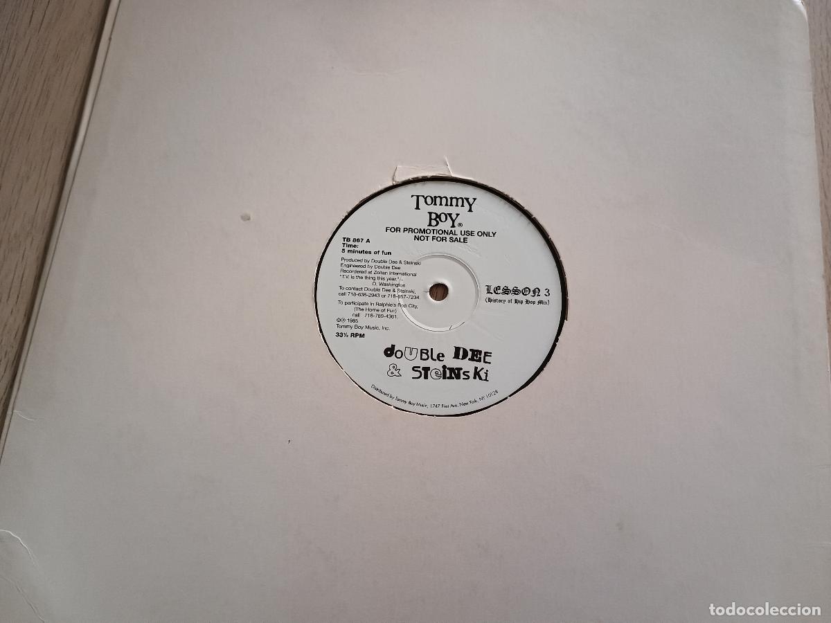 Discos de vinilo: Double Dee & Steinski &ndash; Lessons 1 - 3 Electronic, Hip Hop - Foto 5
