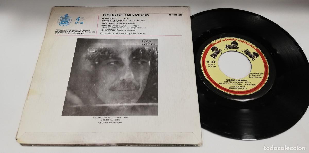 Discos de vinilo: SCO27-George Harrison - Blow Away (7&rdquo;, Single) - Foto 2
