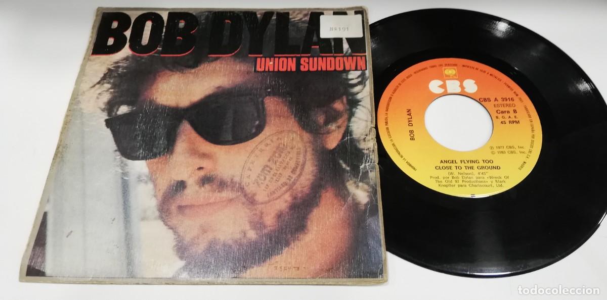 Discos de vinilo: SCO27-Bob Dylan - Union Sundown (7&rdquo;, Single)