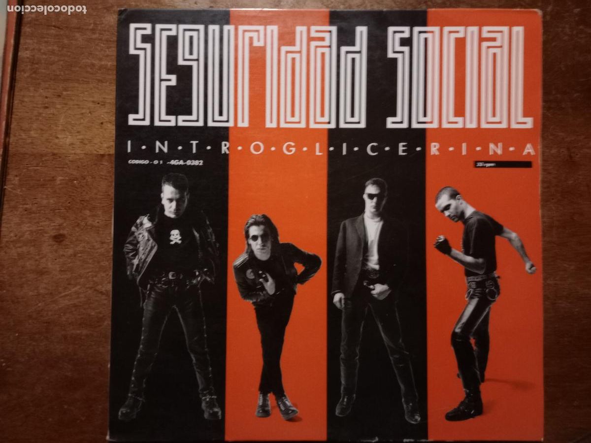 Discos de vinilo: Seguridad Social - introglicerina - Foto 1