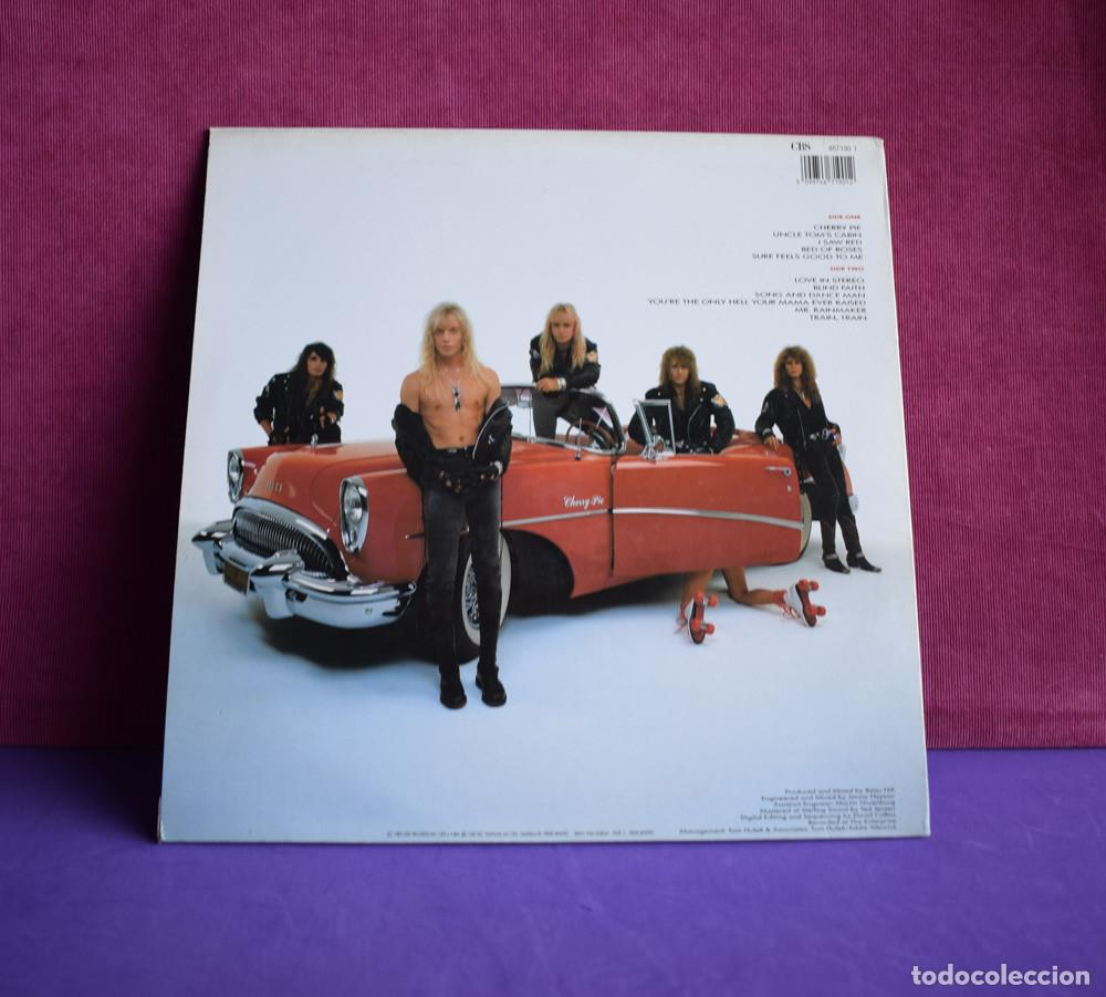 Discos de vinilo: WARRANT &ndash; Cherry Pie - LP EDICION ESPA&Ntilde;OLA 1990 - Foto 2