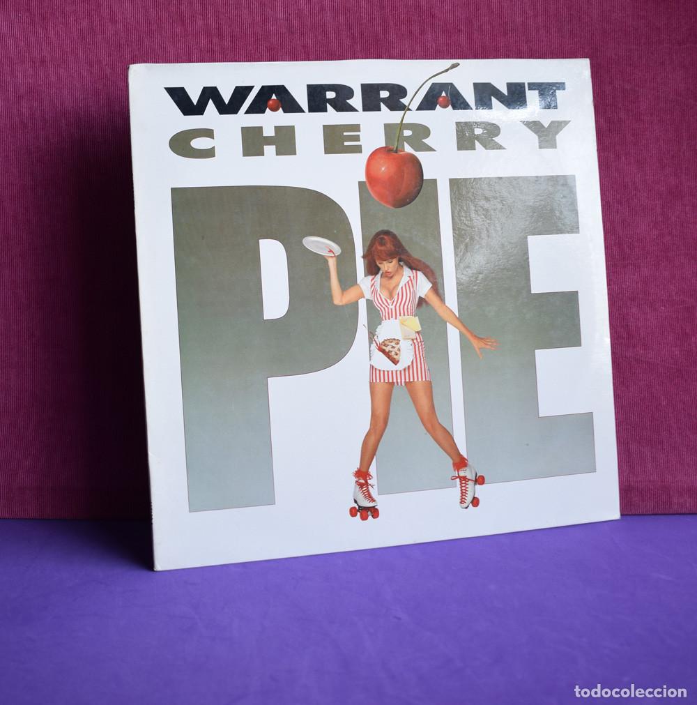 Discos de vinilo: WARRANT &ndash; Cherry Pie - LP EDICION ESPA&Ntilde;OLA 1990 - Foto 1