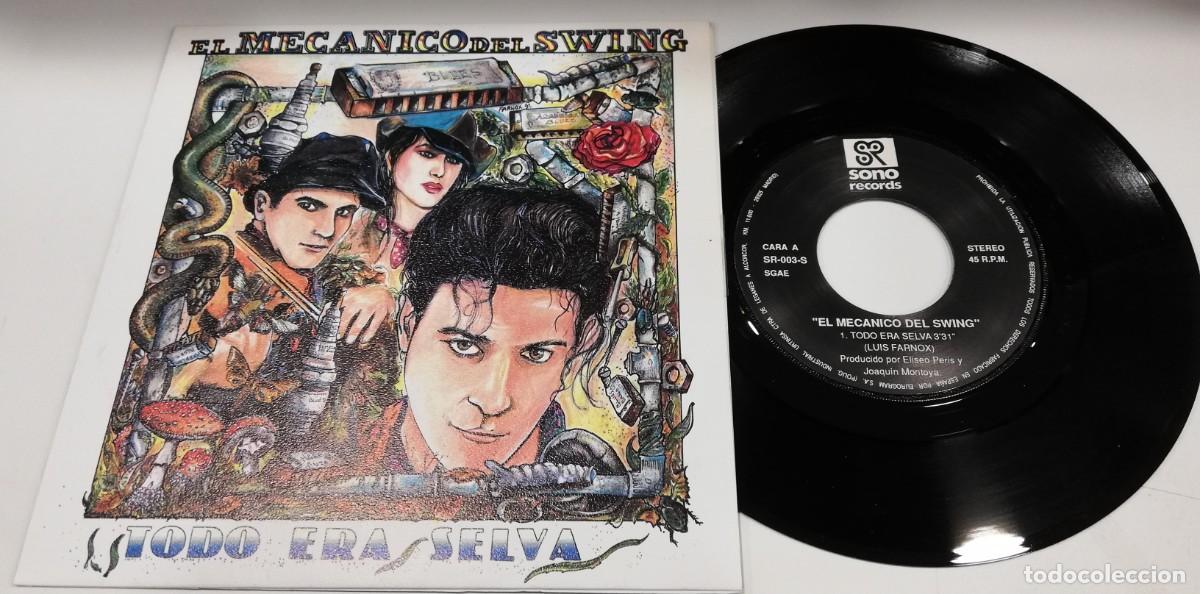 Vinyl records: SCO27-El Mec&aacute;nico Del Swing - Todo Era Selva (7&rdquo;, Single)