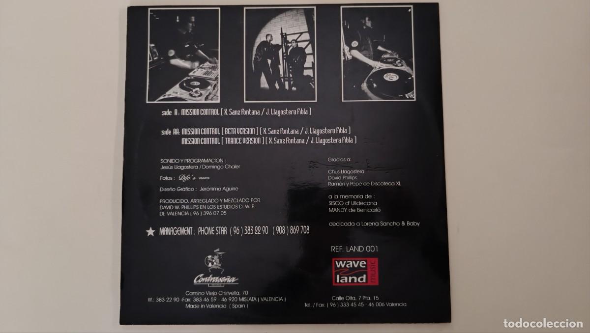 Discos de vinilo: Dani Connection D.j. &lrm;&ndash; Mission Control - Foto 2