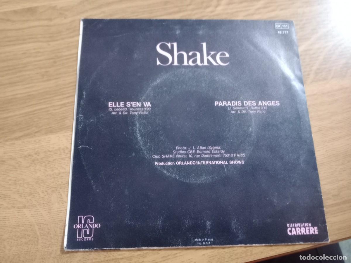 Discos de vinilo: SHAKE / PARADIS DES ANGES - Foto 2
