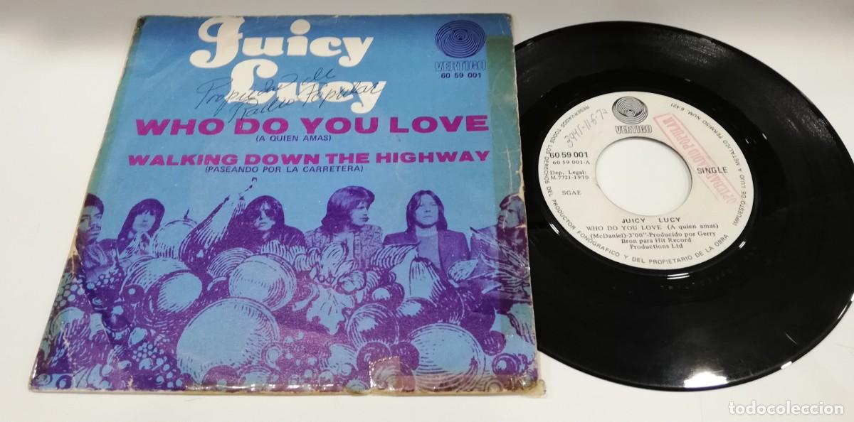 Vinyl records: SCO27-Juicy Lucy - Who Do You Love (7&rdquo;, Single)