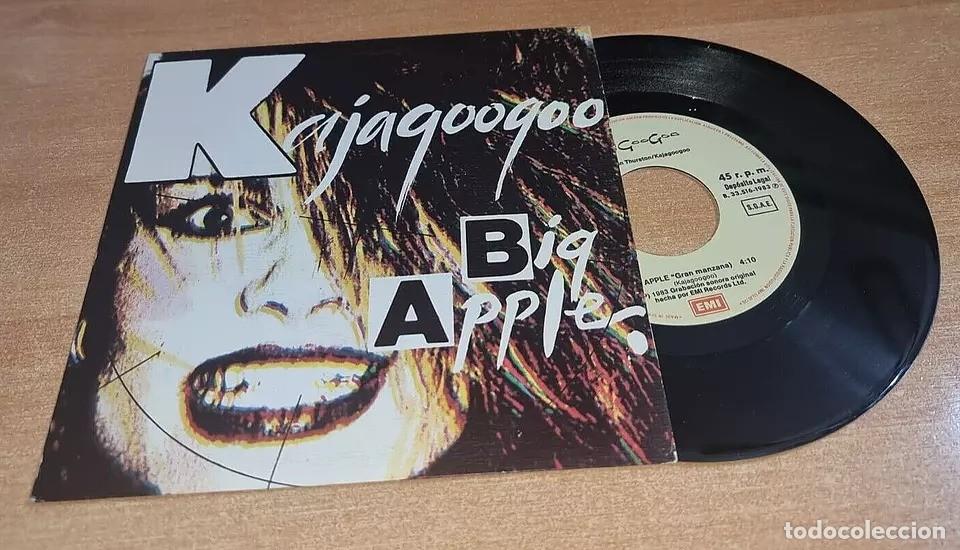 Vinyl-Schallplatten: KAJAGOOGOO Big apple LIMAHL SINGLE VINILO PROMO 1983 ESPA&Ntilde;A CONTIENE 2 TEMAS