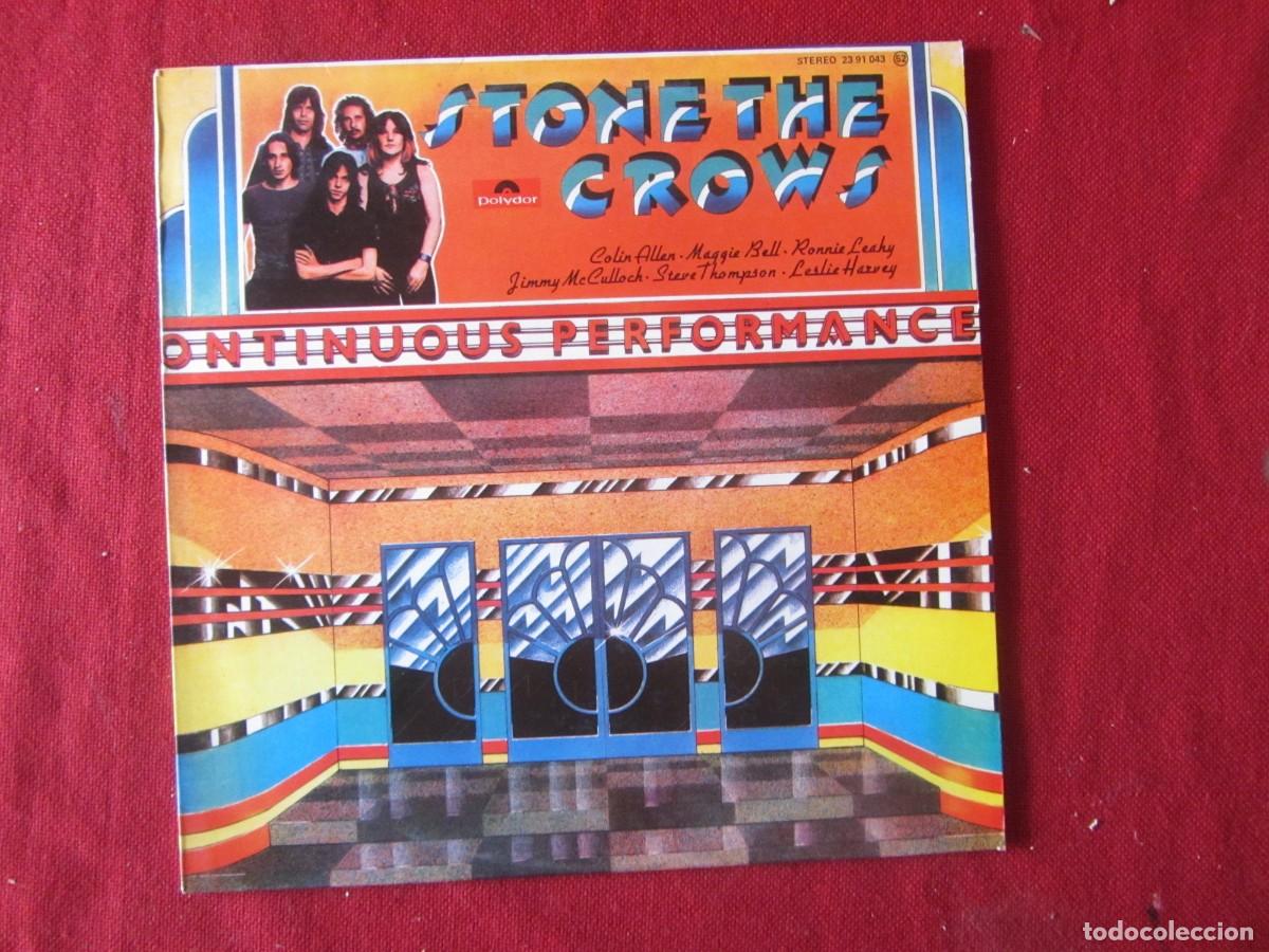 Discos de vinilo: LP STONE THE CROWS. CONTINUOUS PERFORMANCE. SPAIN 1977 - Foto 1