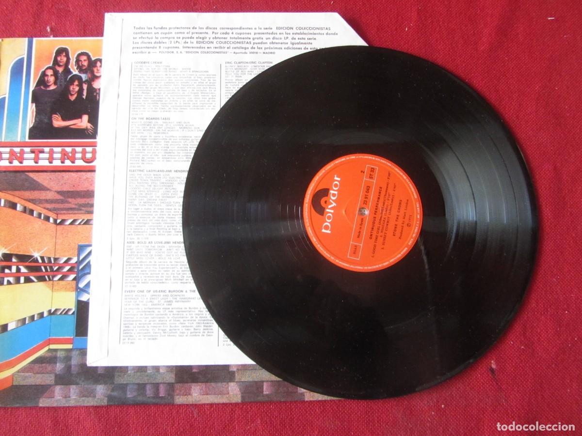 Discos de vinilo: LP STONE THE CROWS. CONTINUOUS PERFORMANCE. SPAIN 1977 - Foto 2