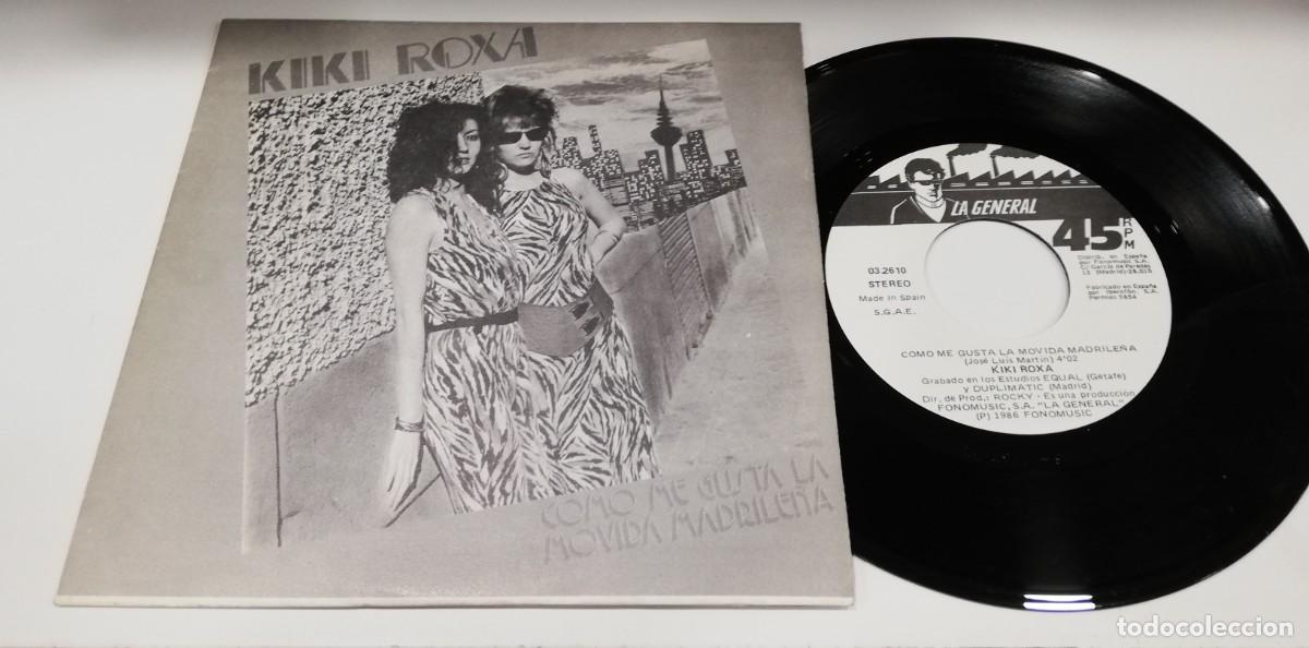 Vinyl records: SCO18-Kiki Roxa - Como Me Gusta La Movida Madrile&ntilde;a (7&rdquo;)