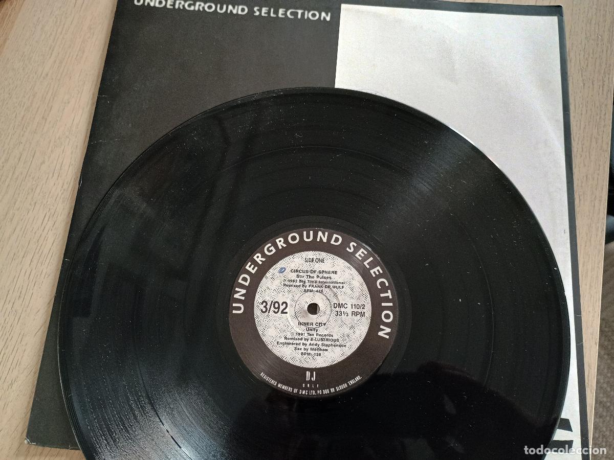 Discos de vinilo: Underground Selection 3/92 UK 1992 Electronic House - Foto 4