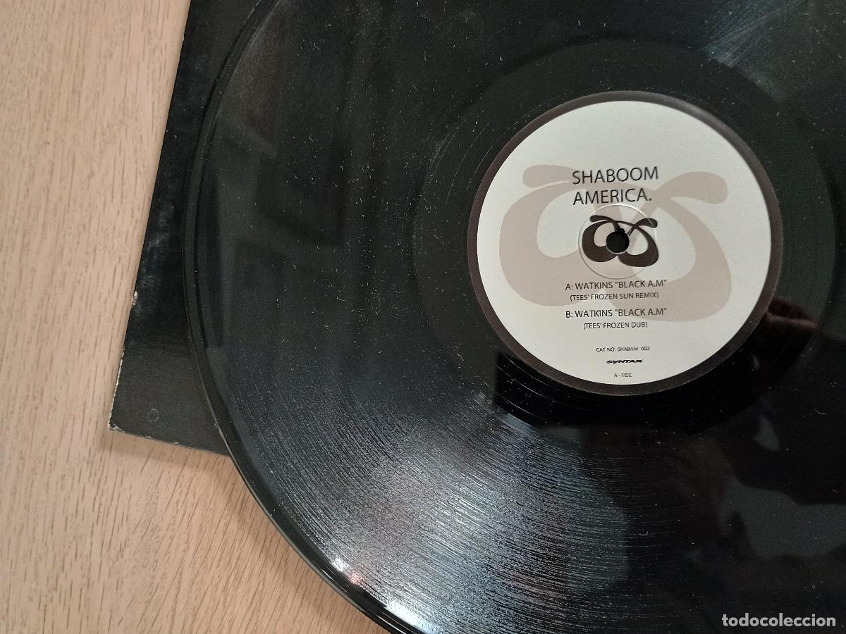 Discos de vinilo: Watkins &ndash; Black A.M.US 2003 Electronic Deep House - Foto 3